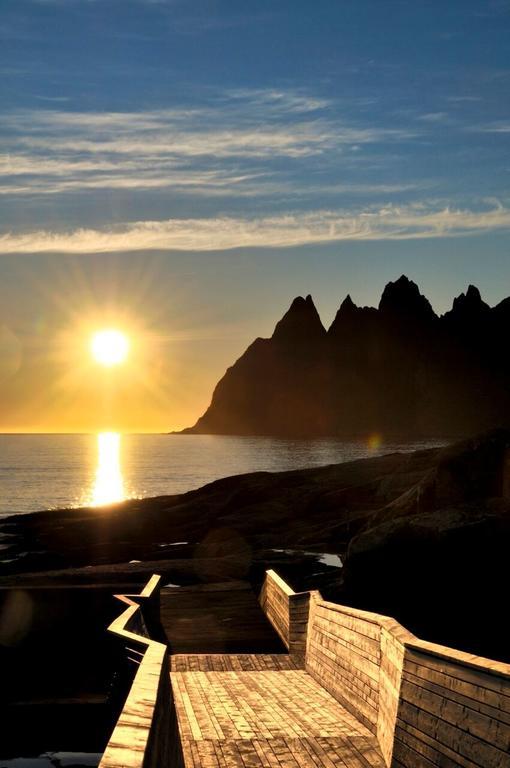 Senja Hotell Finnsnes Esterno foto